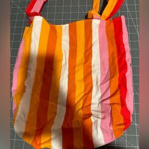 Striped beach tote!